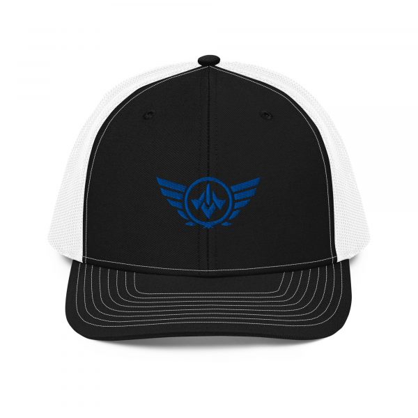 Royal Embroidered Logo Trucker Hat | Premium