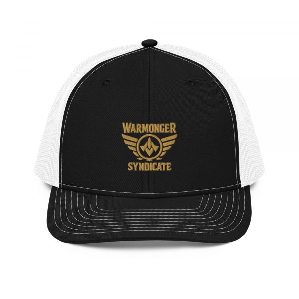 Old Gold Embroidered Brand Logo Trucker Hat | Premium