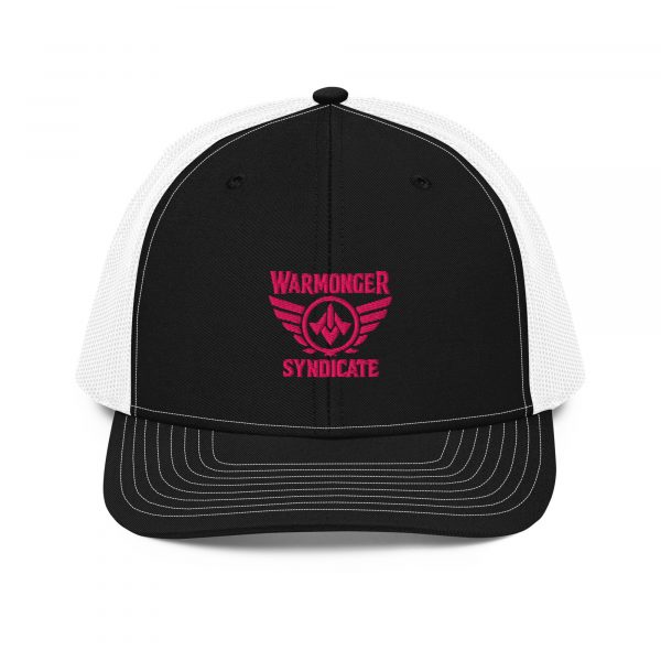 Flamingo Embroidered Brand Logo Trucker Hat | Premium