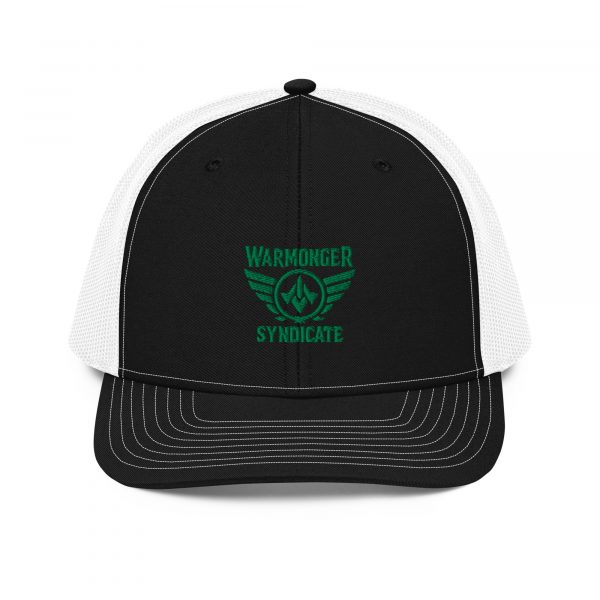 Kelly Green Embroidered Brand Logo Trucker Hat | Premium