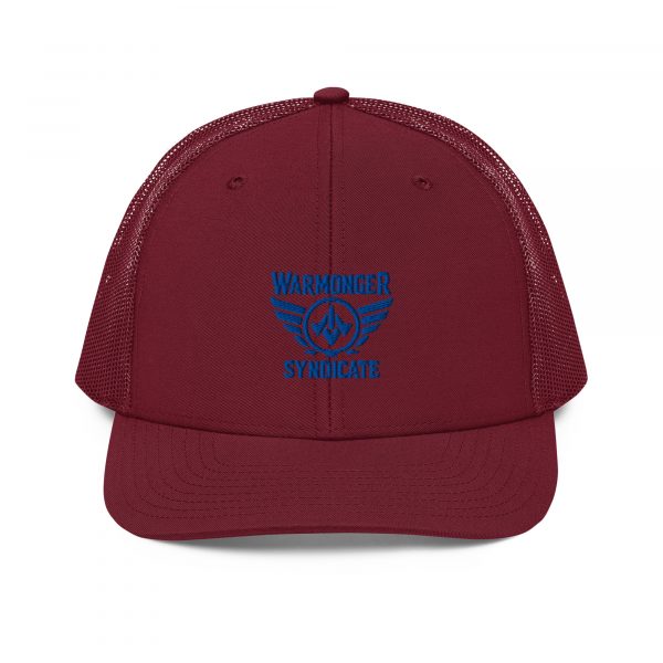 Royal Embroidered Brand Logo Trucker Hat | Premium
