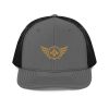 Old Gold Embroidered Logo Trucker Hat | Premium