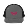 Flamingo Embroidered Logo Trucker Hat | Premium