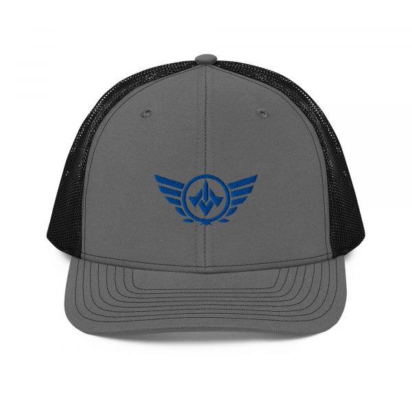Royal Embroidered Logo Trucker Hat | Premium