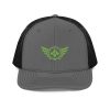 Kiwi Green Embroidered Logo Trucker Hat | Premium