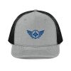 Royal Embroidered Logo Trucker Hat | Premium