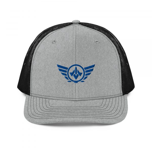 Royal Embroidered Logo Trucker Hat | Premium