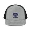 Navy Embroidered Brand Logo Trucker Hat | Premium