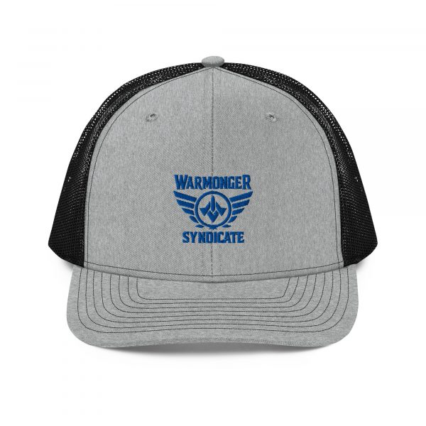 Royal Embroidered Brand Logo Trucker Hat | Premium