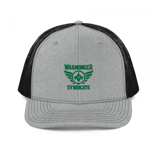 Kelly Green Embroidered Brand Logo Trucker Hat | Premium