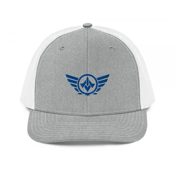 Royal Embroidered Logo Trucker Hat | Premium