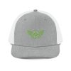 Kiwi Green Embroidered Logo Trucker Hat | Premium