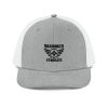 Black Embroidered Brand Logo Trucker Hat | Premium