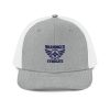 Navy Embroidered Brand Logo Trucker Hat | Premium