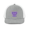 Purple Embroidered Brand Logo Trucker Hat | Premium