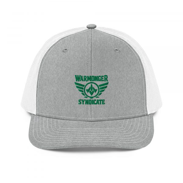 Kelly Green Embroidered Brand Logo Trucker Hat | Premium