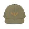 Old Gold Embroidered Logo Trucker Hat | Premium