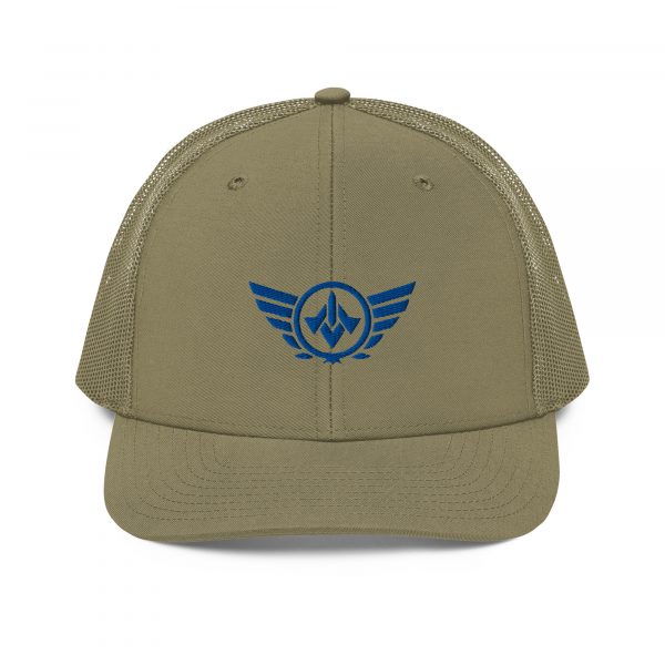 Royal Embroidered Logo Trucker Hat | Premium