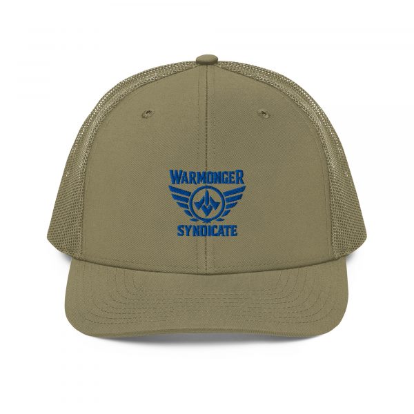 Royal Embroidered Brand Logo Trucker Hat | Premium