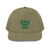 Kelly Green Embroidered Brand Logo Trucker Hat | Premium