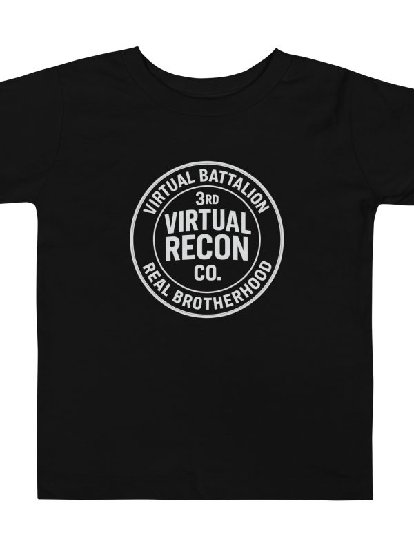 toddler-staple-tee-black-front-68bcd45b15295.jpg Virtual Battalion Real Brotherhood Toddler Tee | Premium | 2-5T