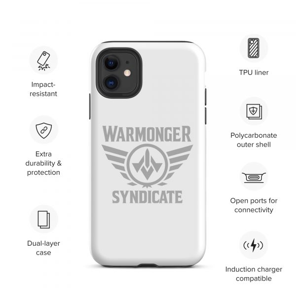 WMS Rugged Case | iPhone® | Brand | White/ Grey