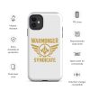 WMS Rugged Case | iPhone® | Brand | White/ Gold