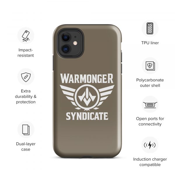 WMS Rugged Case | iPhone® | Brand | U.S. Army/ White