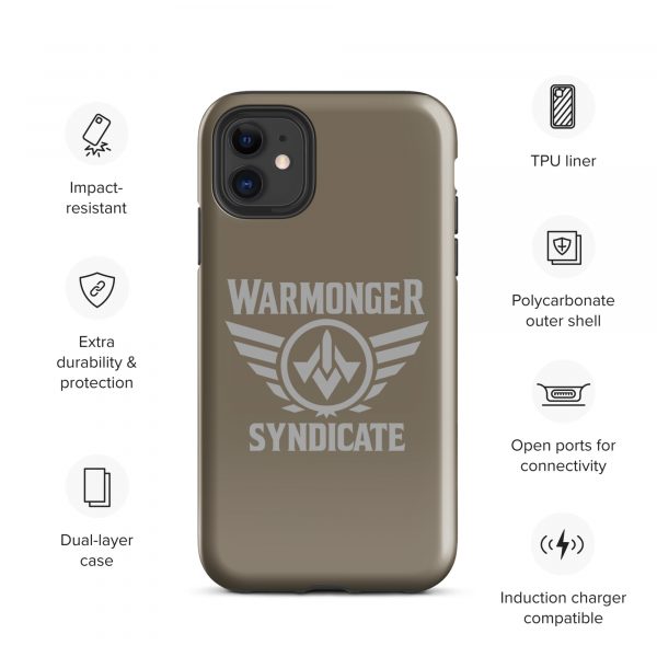 WMS Rugged Case | iPhone® | Brand | U.S. Army/ Grey