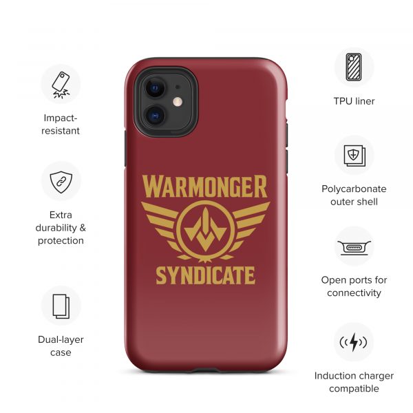 WMS Rugged Case | iPhone® | Brand | U.S. Marine Corps/ Gold