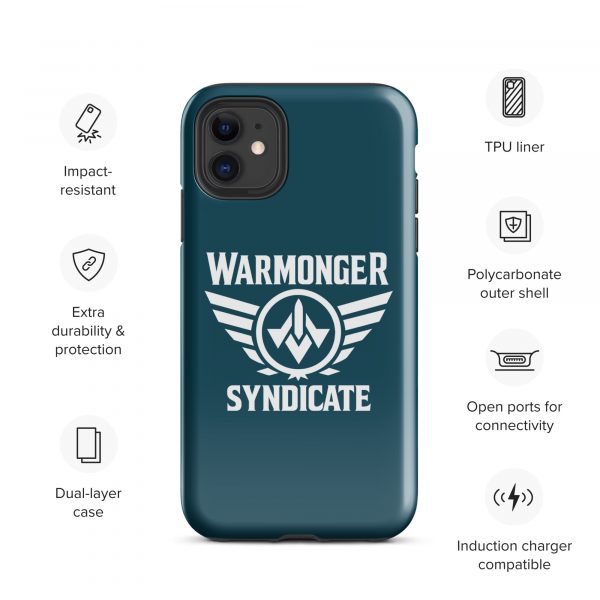WMS Rugged Case | iPhone® | Brand | U.S. Navy/ White