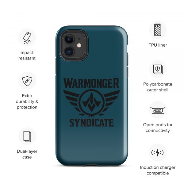 WMS Rugged Case | iPhone® | Brand | U.S. Navy/ Black