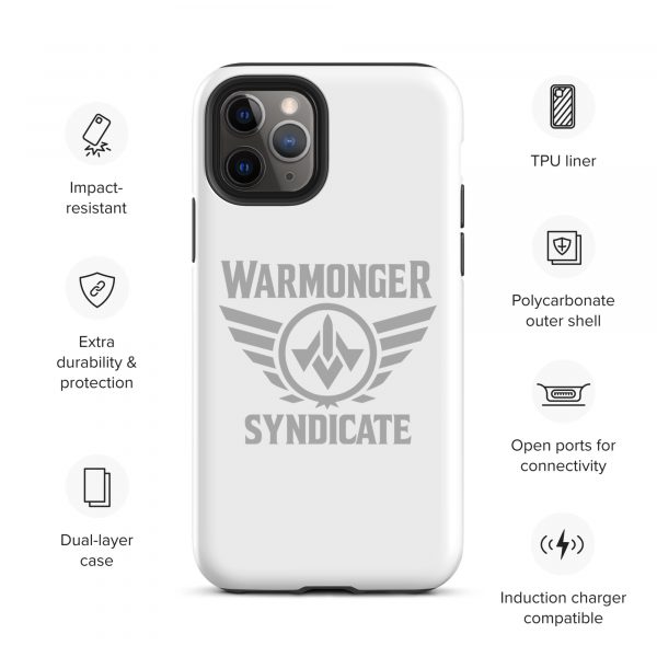 WMS Rugged Case | iPhone® | Brand | White/ Grey