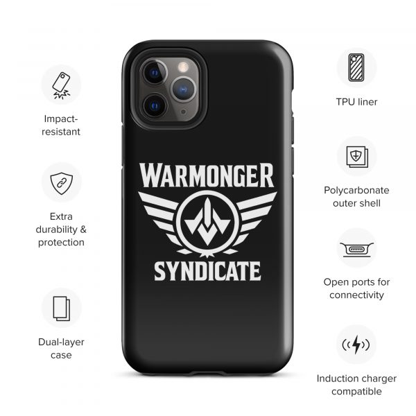 WMS Rugged Case | iPhone® | Brand | Black/ White