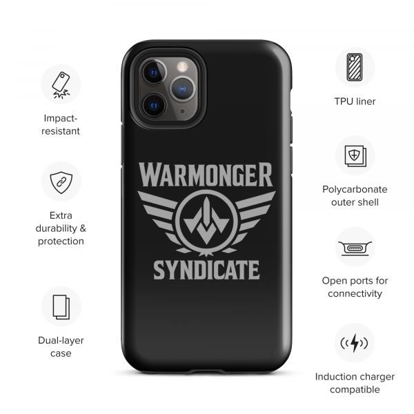 WMS Rugged Case | iPhone® | Brand | Black/ Grey