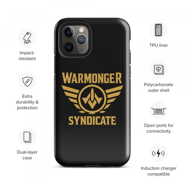 WMS Rugged Case | iPhone® | Brand | Black/ Gold