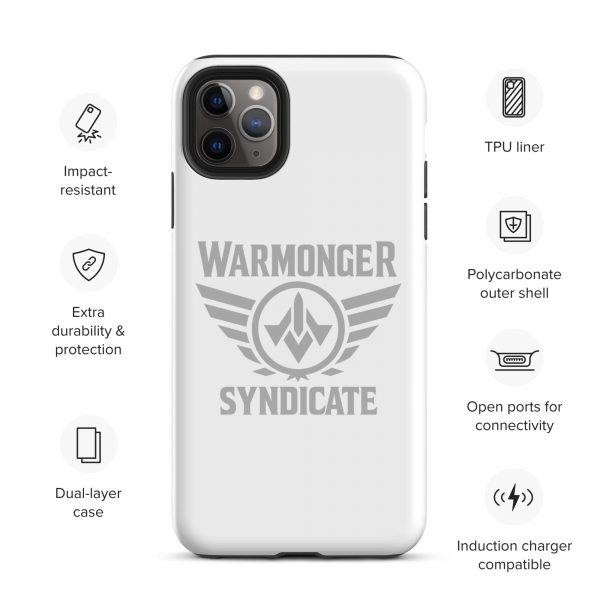WMS Rugged Case | iPhone® | Brand | White/ Grey