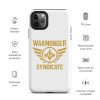 WMS Rugged Case | iPhone® | Brand | White/ Gold