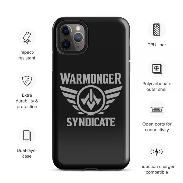 WMS Rugged Case | iPhone® | Brand | Black/ Grey