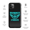 WMS Rugged Case | iPhone® | Brand | Black/ Aqua