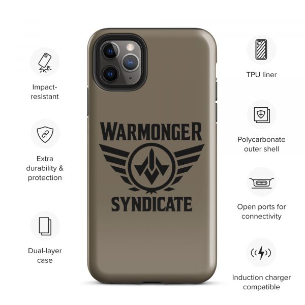 WMS Rugged Case | iPhone® | Brand | U.S. Army/ Black