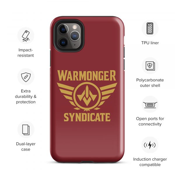 WMS Rugged Case | iPhone® | Brand | U.S. Marine Corps/ Gold