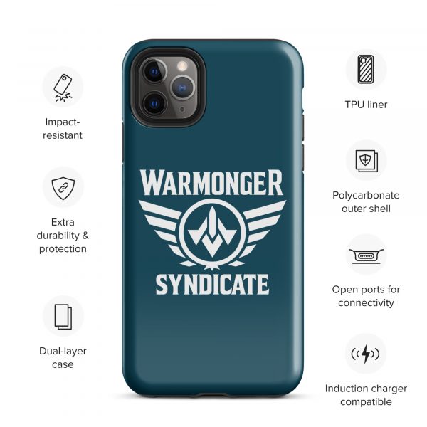 WMS Rugged Case | iPhone® | Brand | U.S. Navy/ White