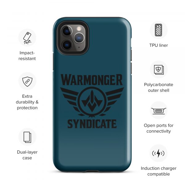 WMS Rugged Case | iPhone® | Brand | U.S. Navy/ Black