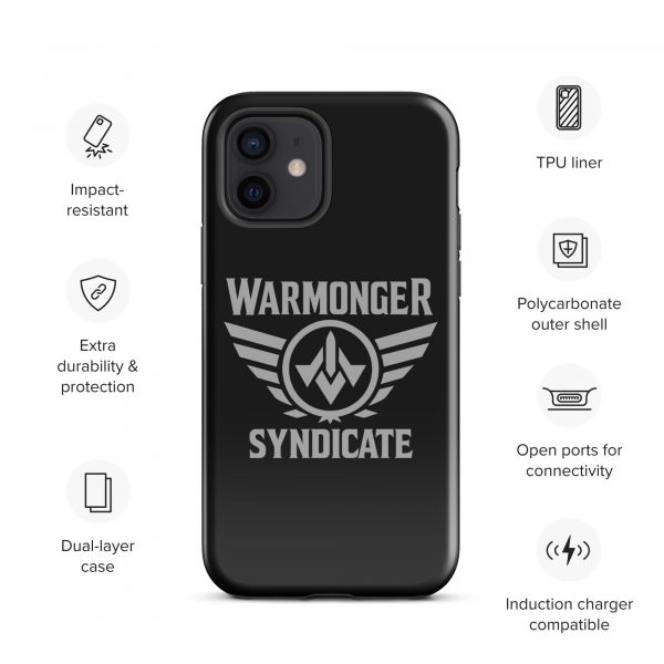 WMS Rugged Case | iPhone® | Brand | Black/ Grey