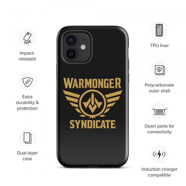 WMS Rugged Case | iPhone® | Brand | Black/ Gold