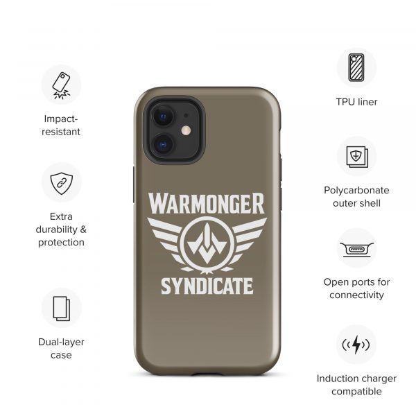 WMS Rugged Case | iPhone® | Brand | U.S. Army/ White