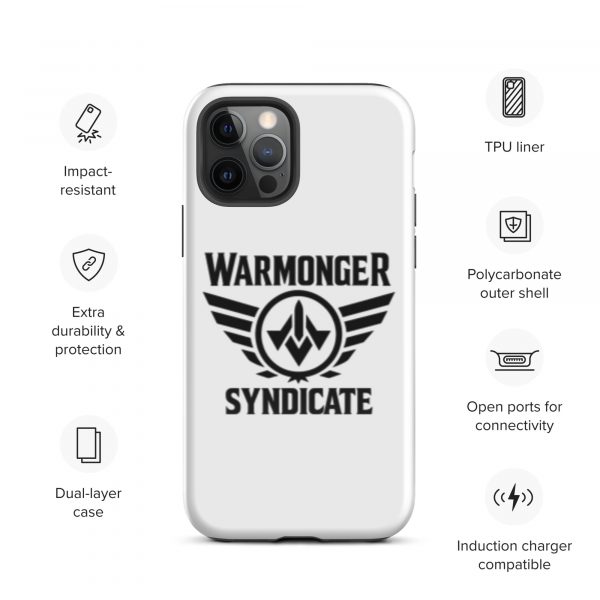 WMS Rugged Case | iPhone® | Brand | White/ Black