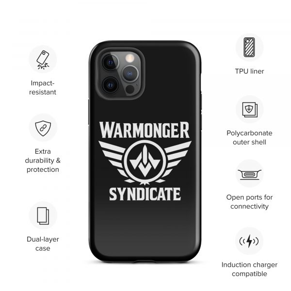 WMS Rugged Case | iPhone® | Brand | Black/ White