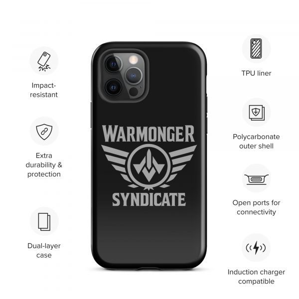 WMS Rugged Case | iPhone® | Brand | Black/ Grey
